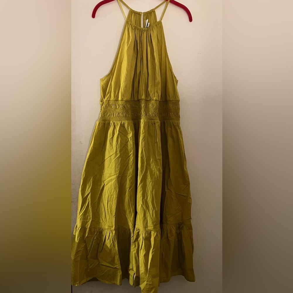 A New Day Halter Tiered Midi Dress NWT - Picture 3 of 8